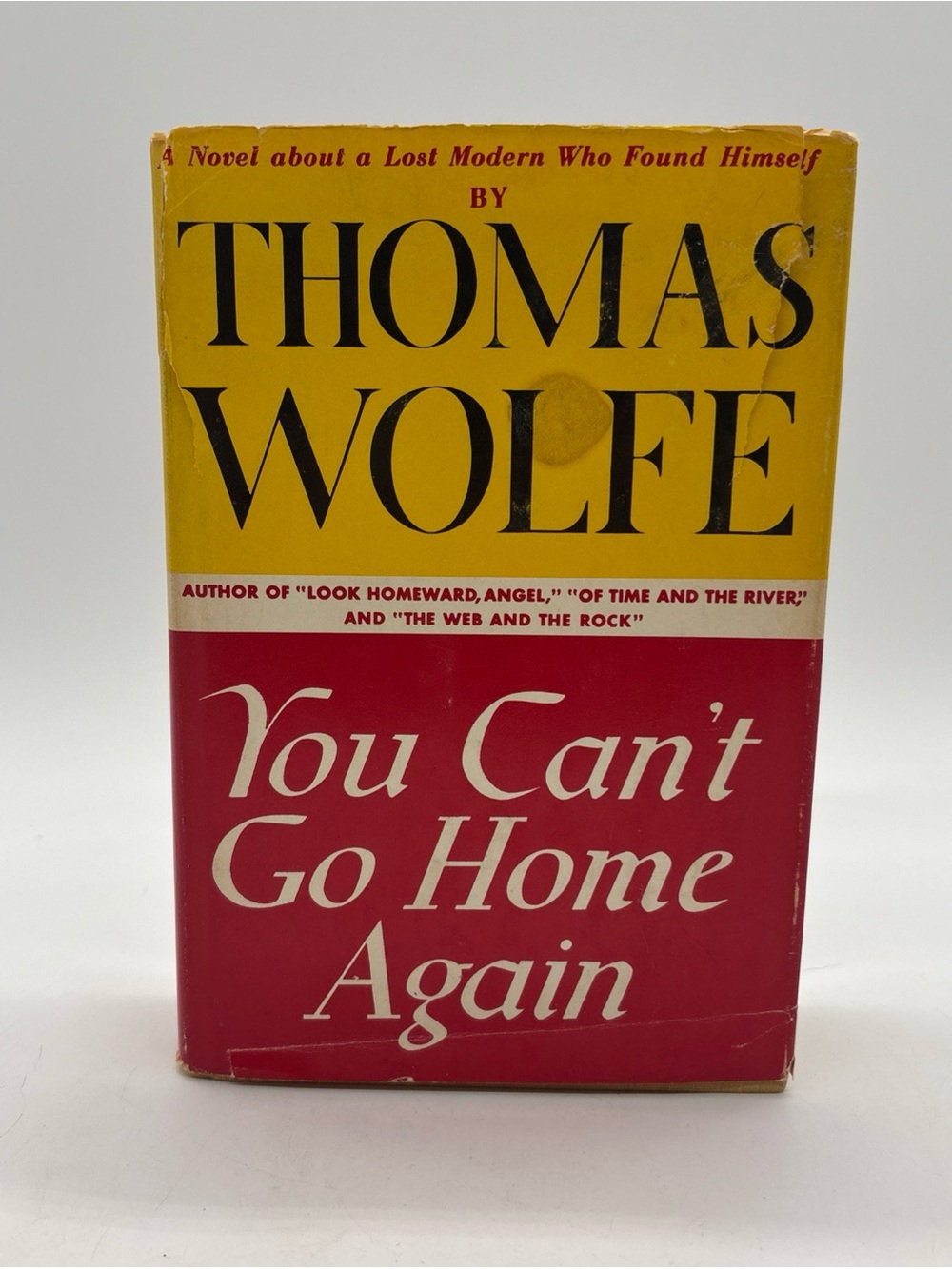 You Can't Go Home Again by Thomas Wolfe (1940) Harper & Row Hardcover w/ DJ